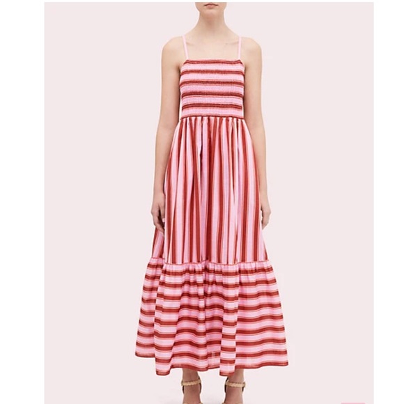 kate spade Dresses & Skirts - Kate Spade calais stripe smocked dress